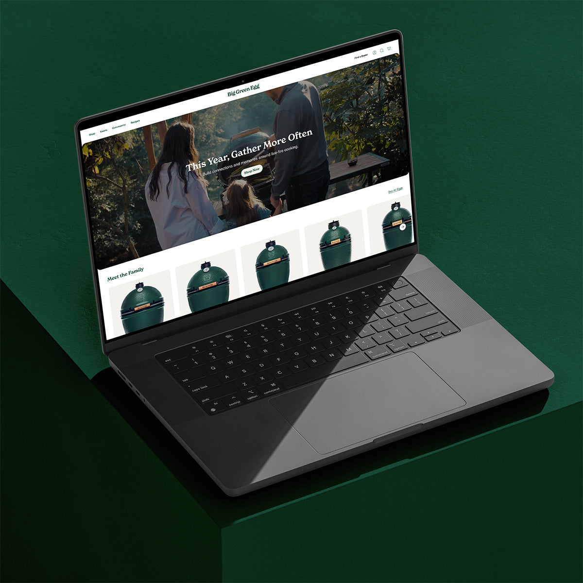 Big Green Egg Site