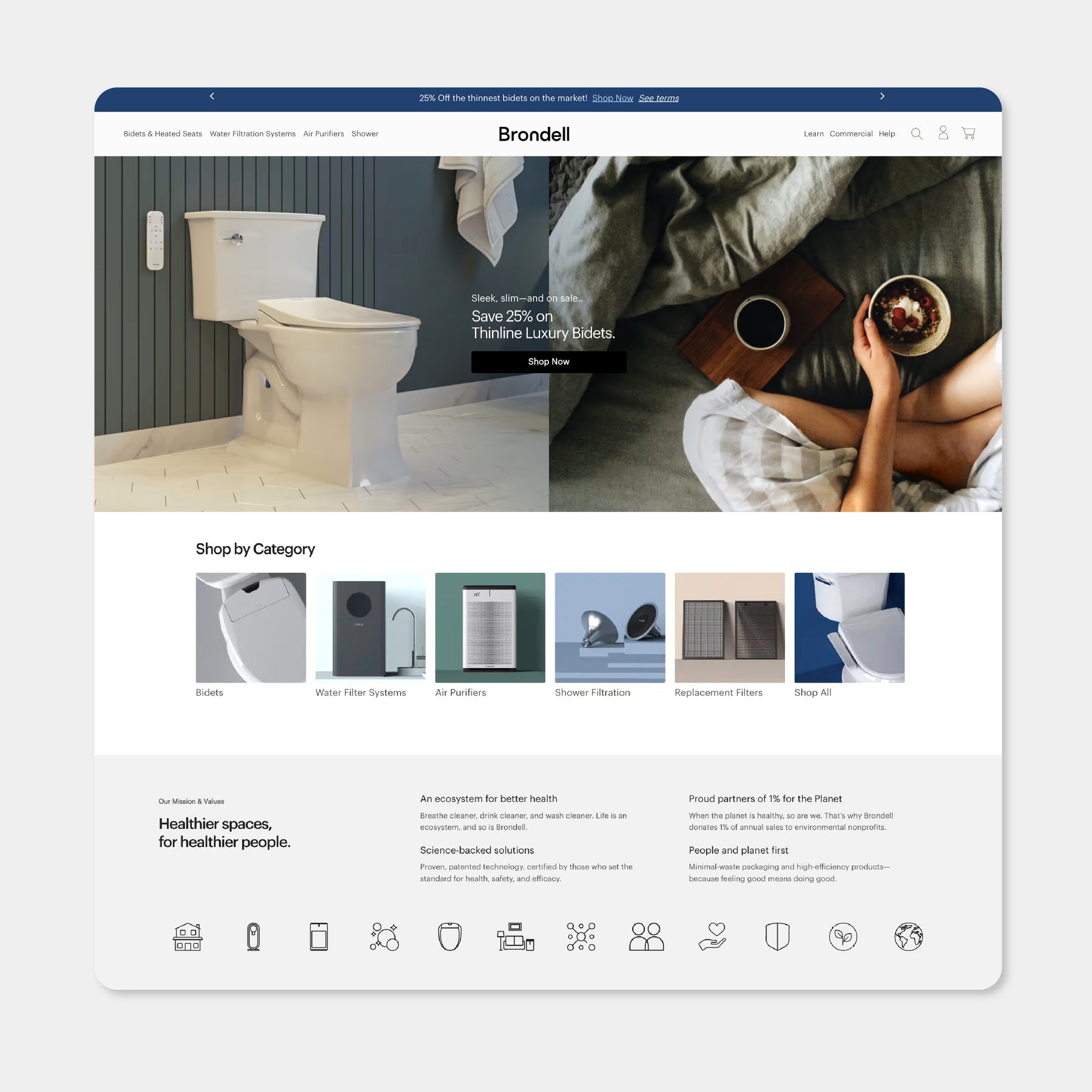 Brondell Website