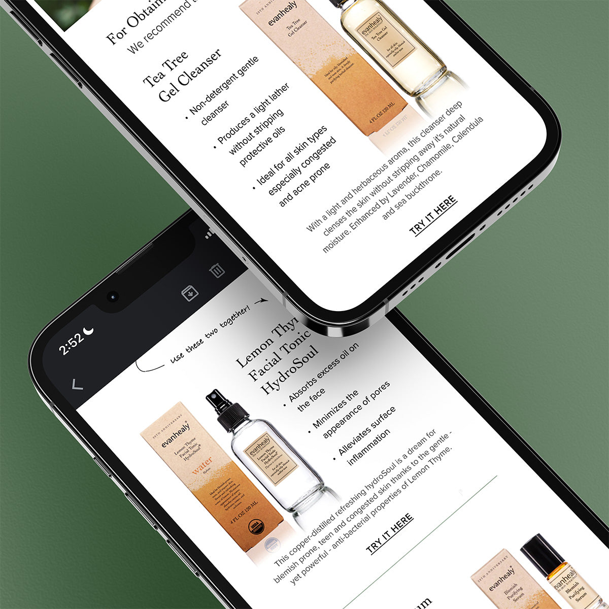 Email marketing showcase